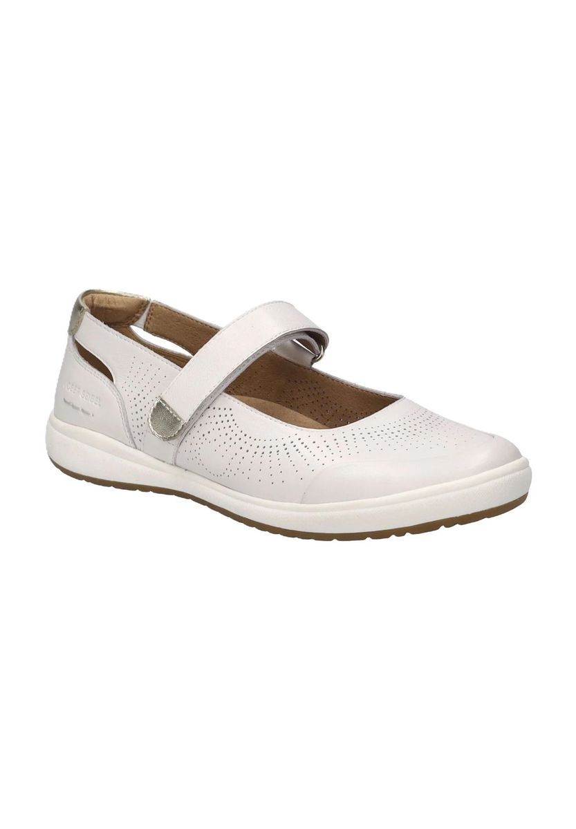 Perforierte Leder Mary Jane Ballerinas