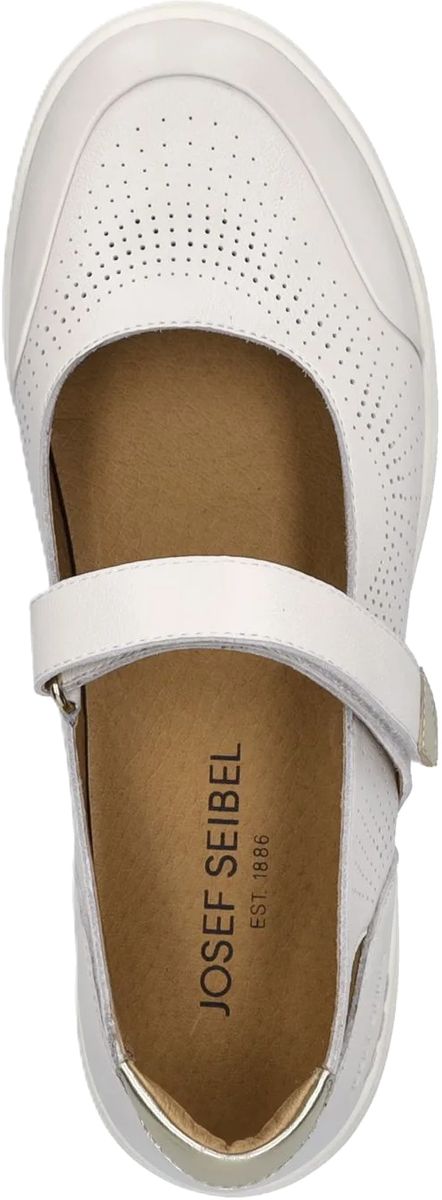 Perforierte Leder Mary Jane Ballerinas