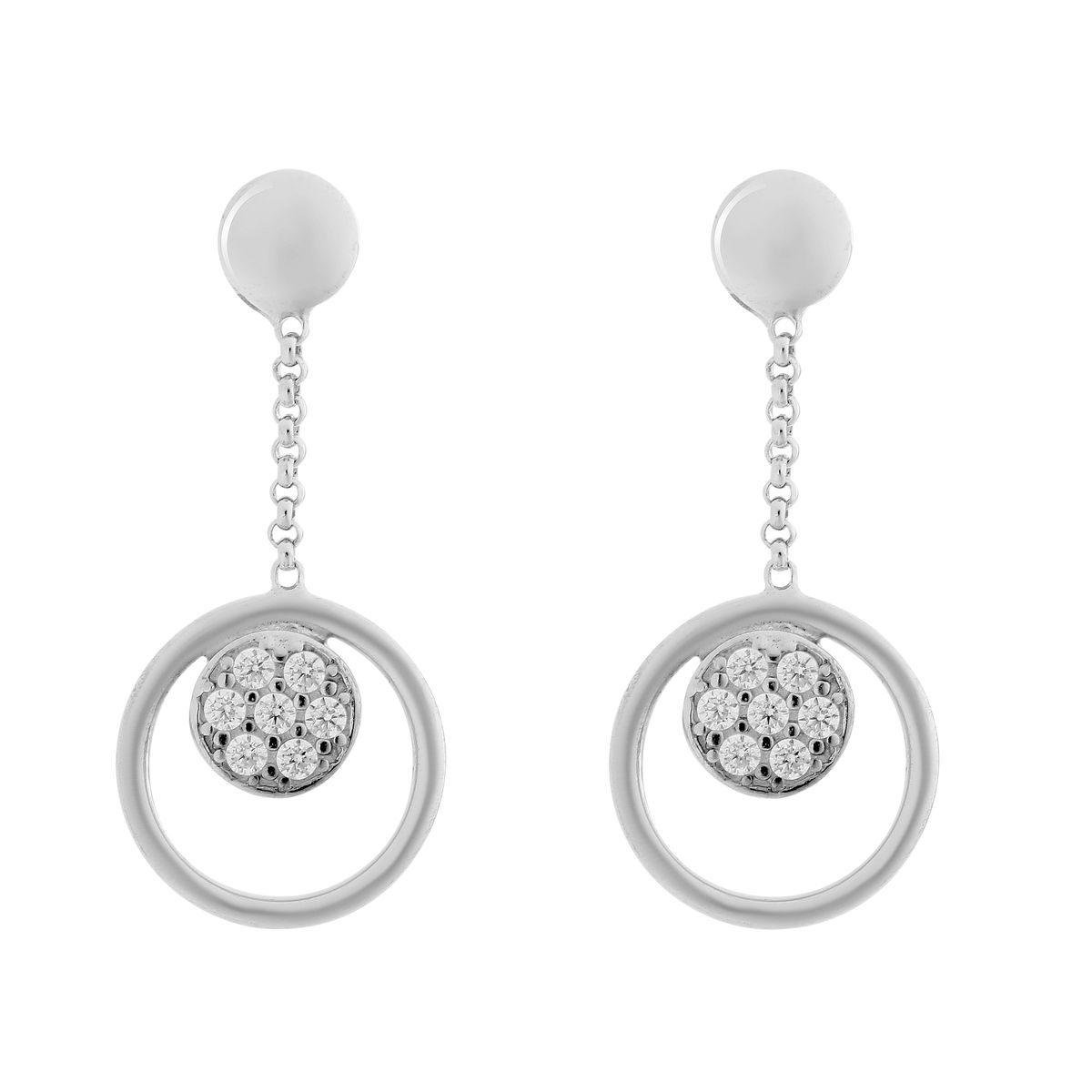 Alessia Tropfenohrringe aus Sterlingsilber