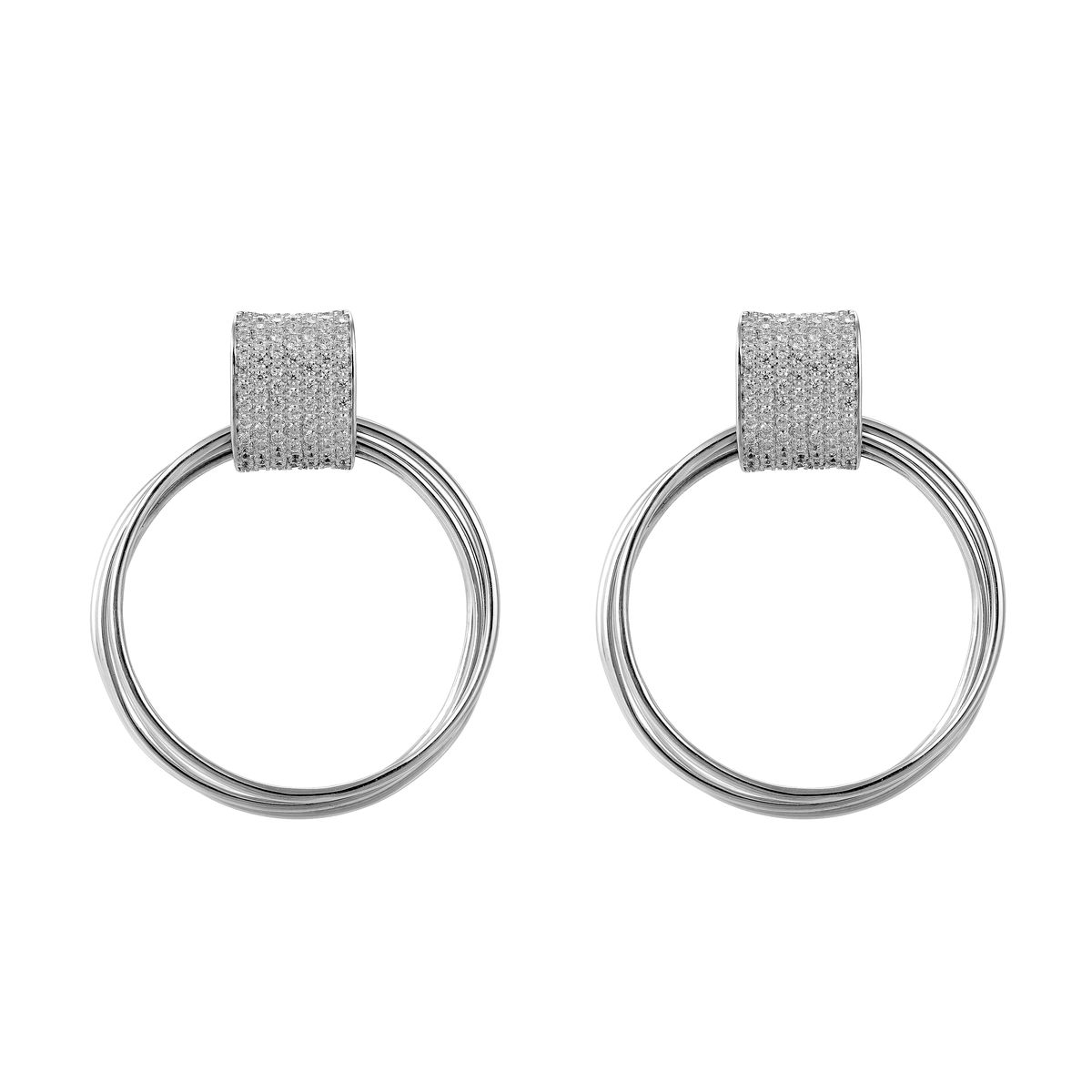 Eleanor Pave Ring-Ohrhänger