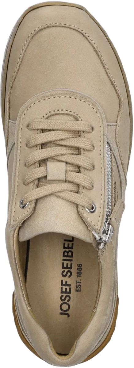 Bequeme Leder-Sneaker mit Reißverschluss