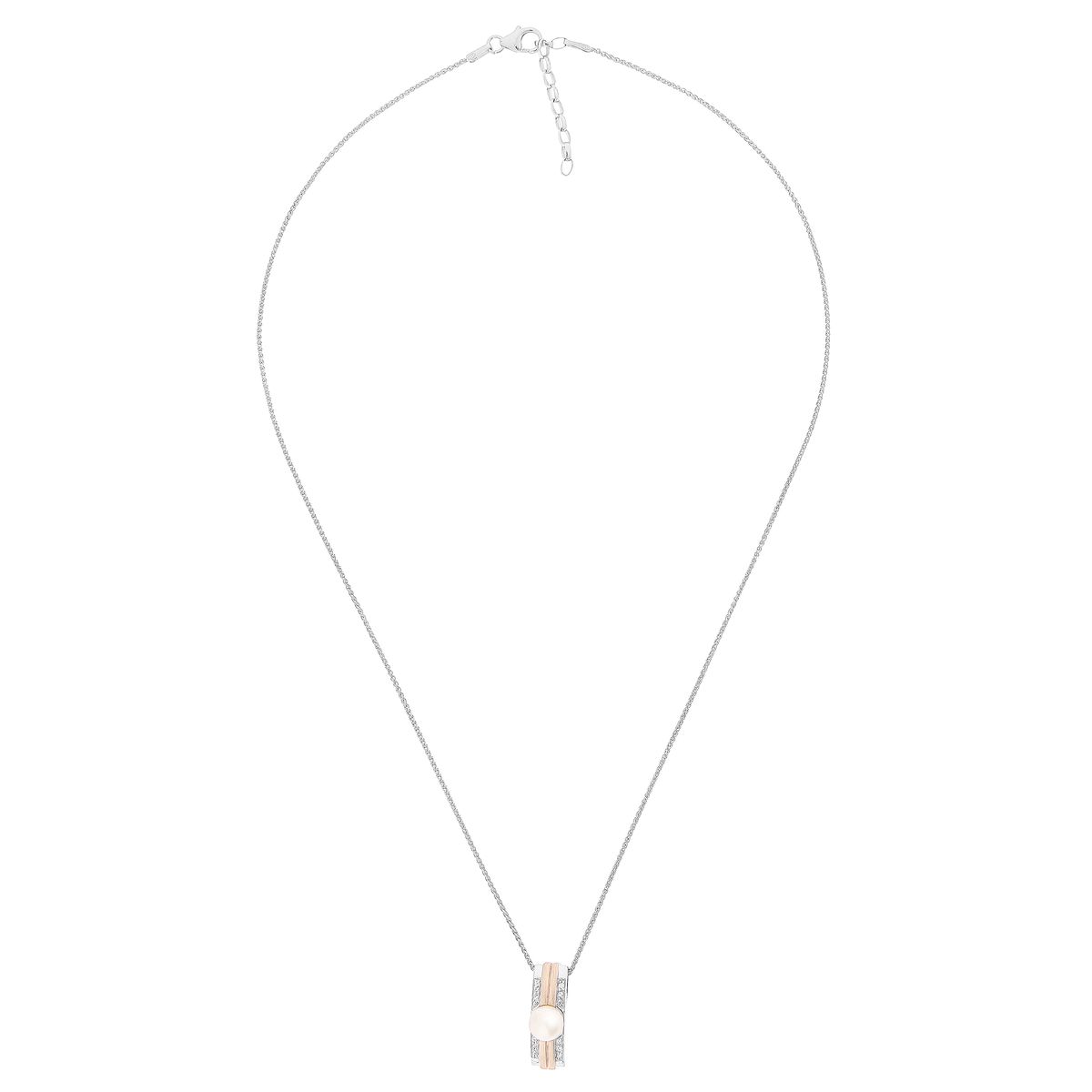 Elegante Halskette mit Perlenanhänger