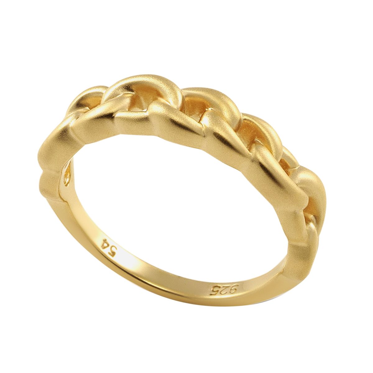 Strukturierter Gliederketten-Ring