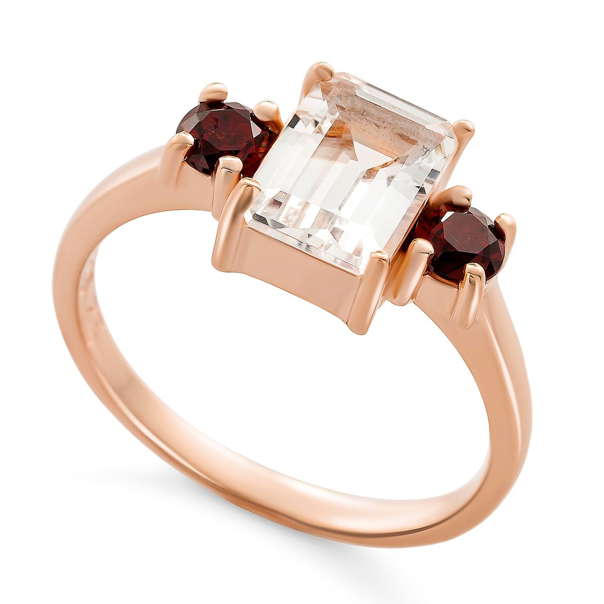 Fira Ring mit Smaragdschliff