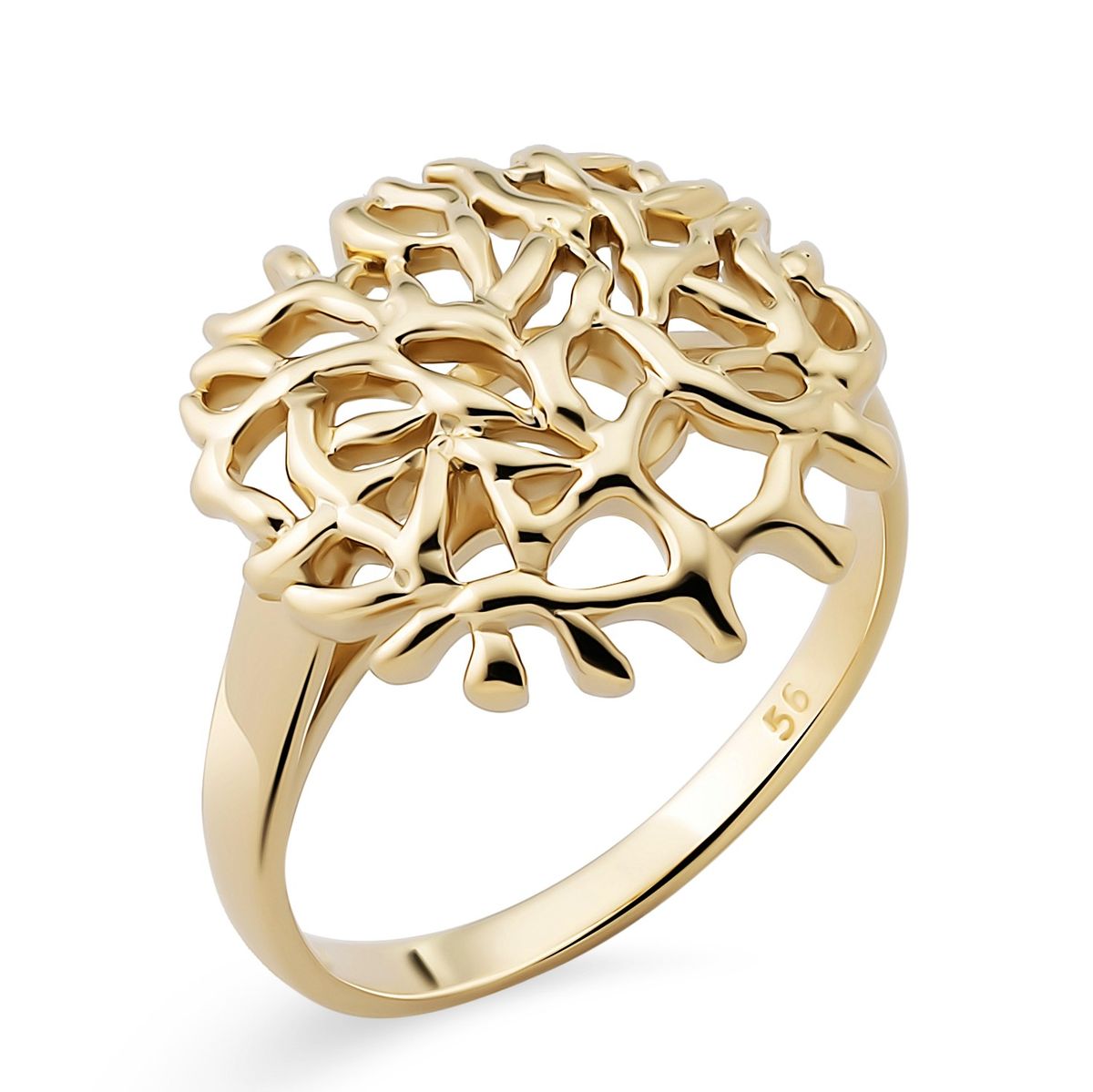 Filigraner Ring mit Baummotiv