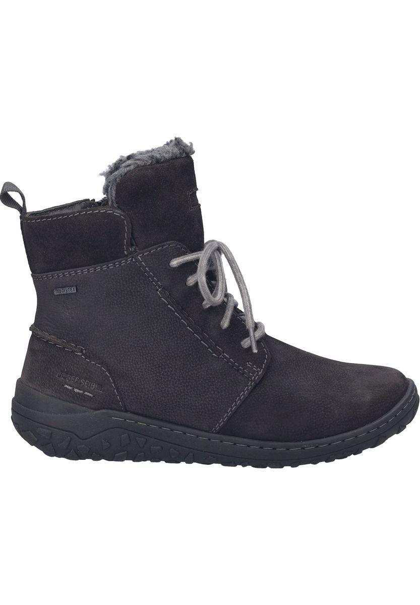 Schnürstiefeletten aus Leder