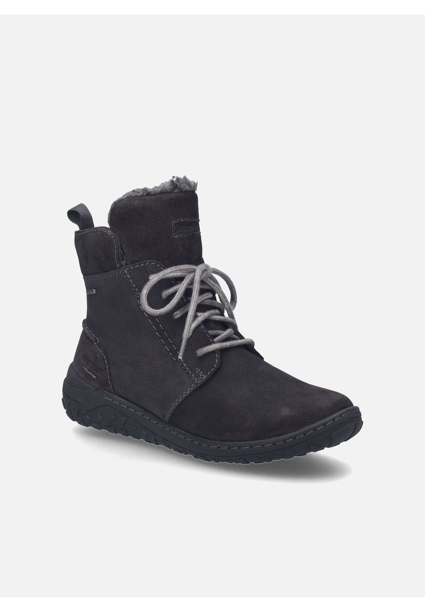 Schnürstiefeletten aus Leder