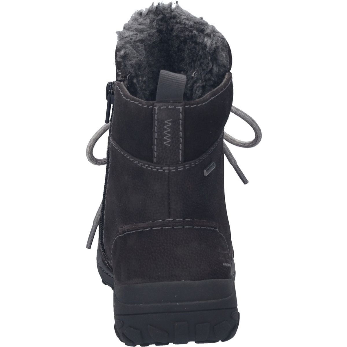 Schnürstiefeletten aus Leder
