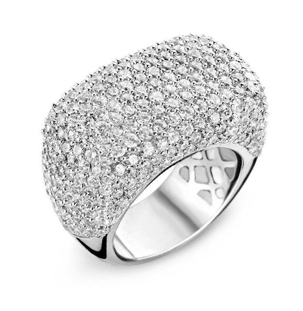 Breiter Pavé-Kuppelring