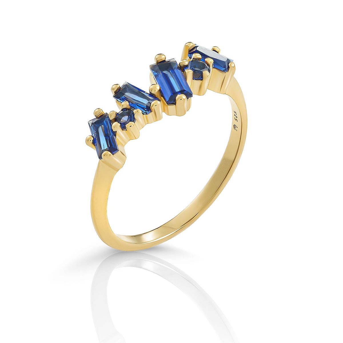 Asymmetrischer Baguette-Cluster-Ring