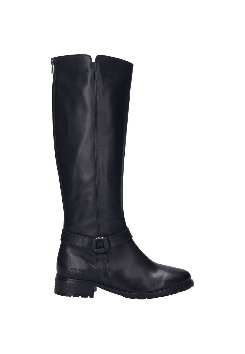 Klassische kniehohe Lederstiefel