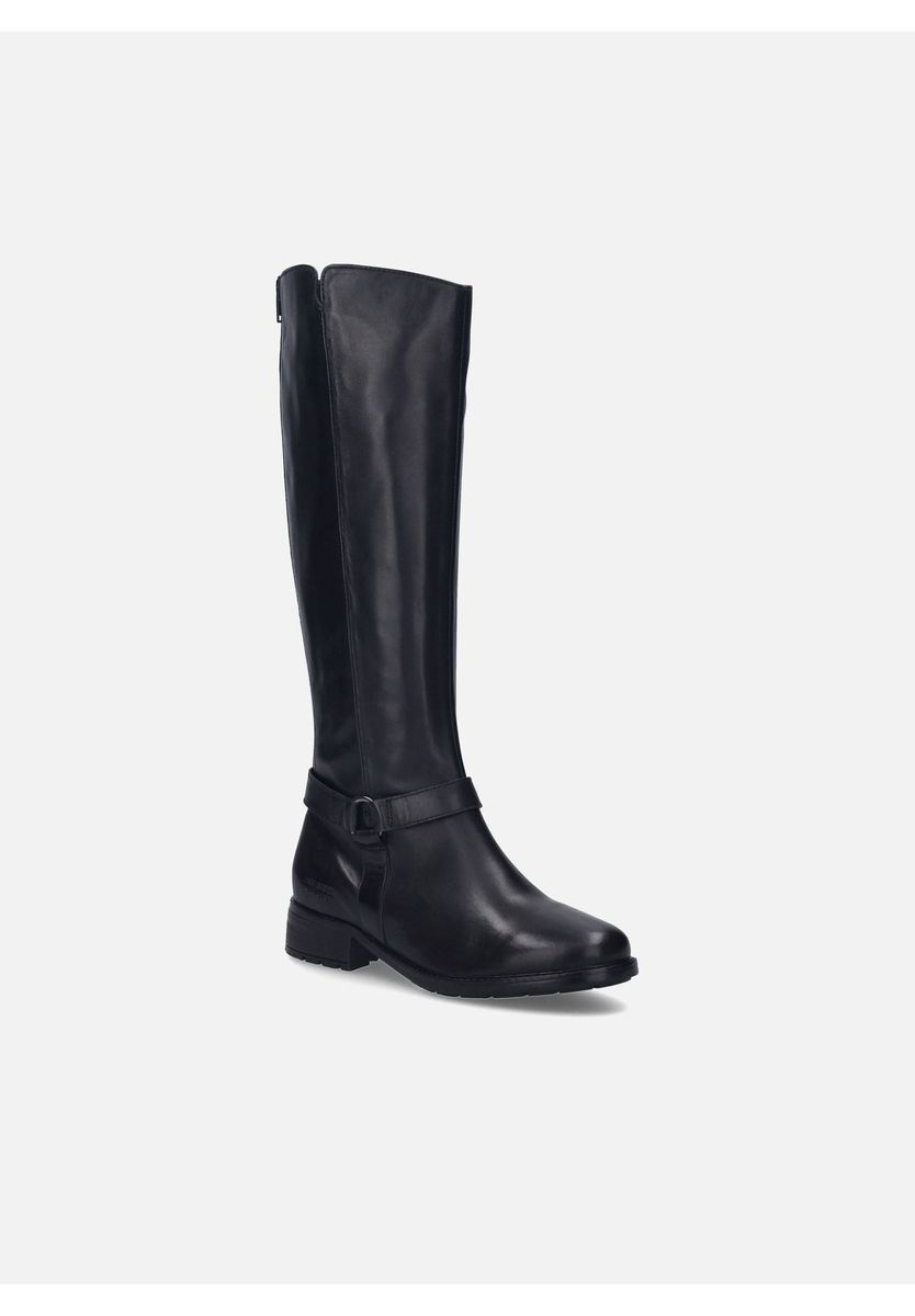 Klassische kniehohe Lederstiefel