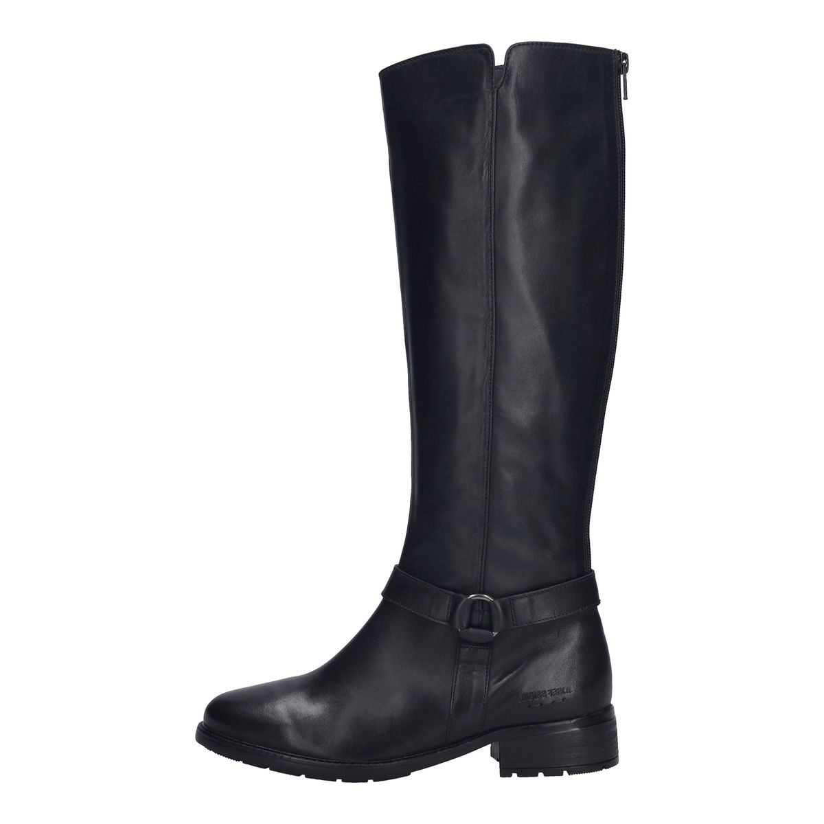 Klassische kniehohe Lederstiefel