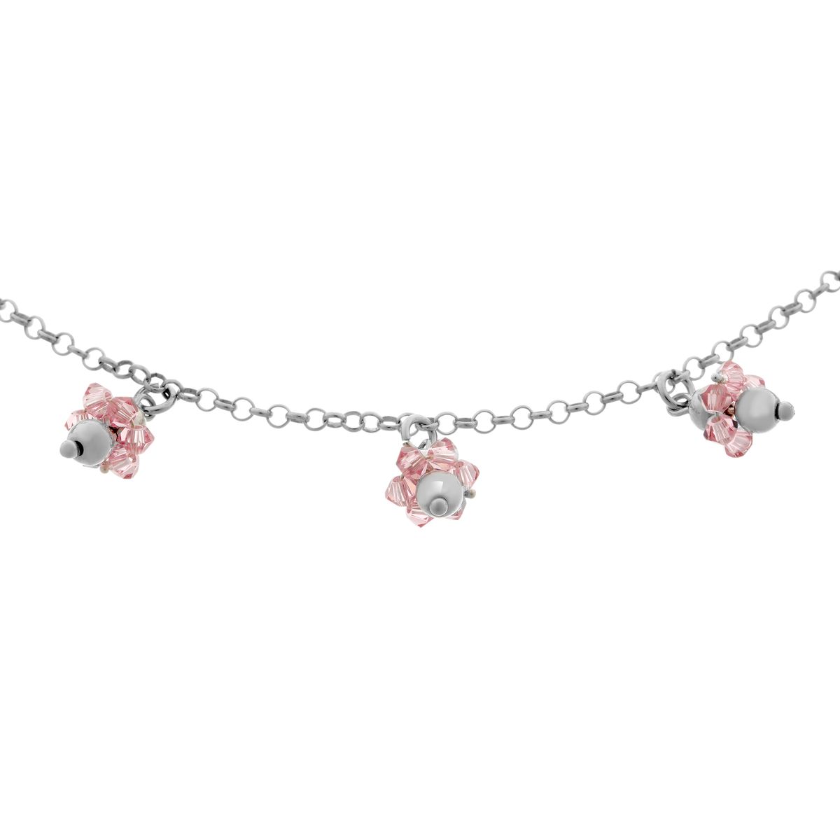 Sterlingsilber Armband mit Anhängern
