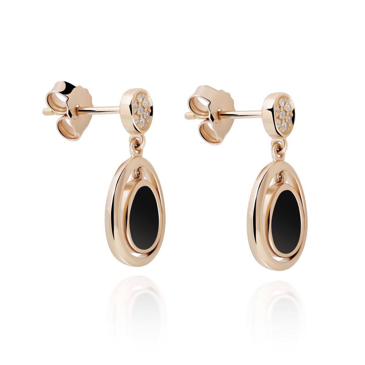 Elegante ovale Tropfen-Anhänger