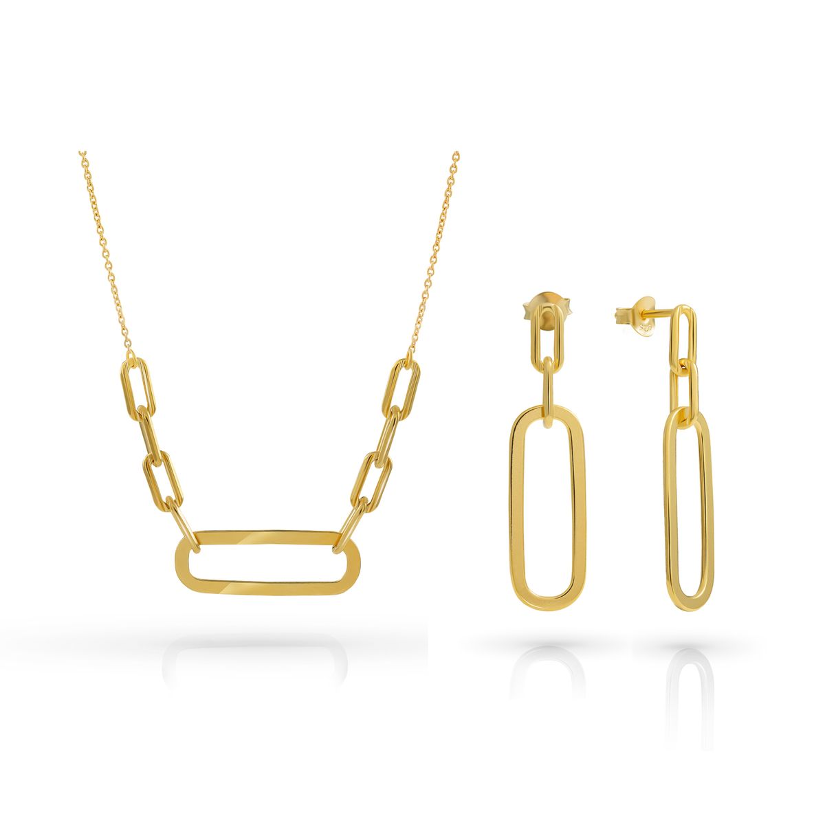 Essence Oval-Glied Schmuckset