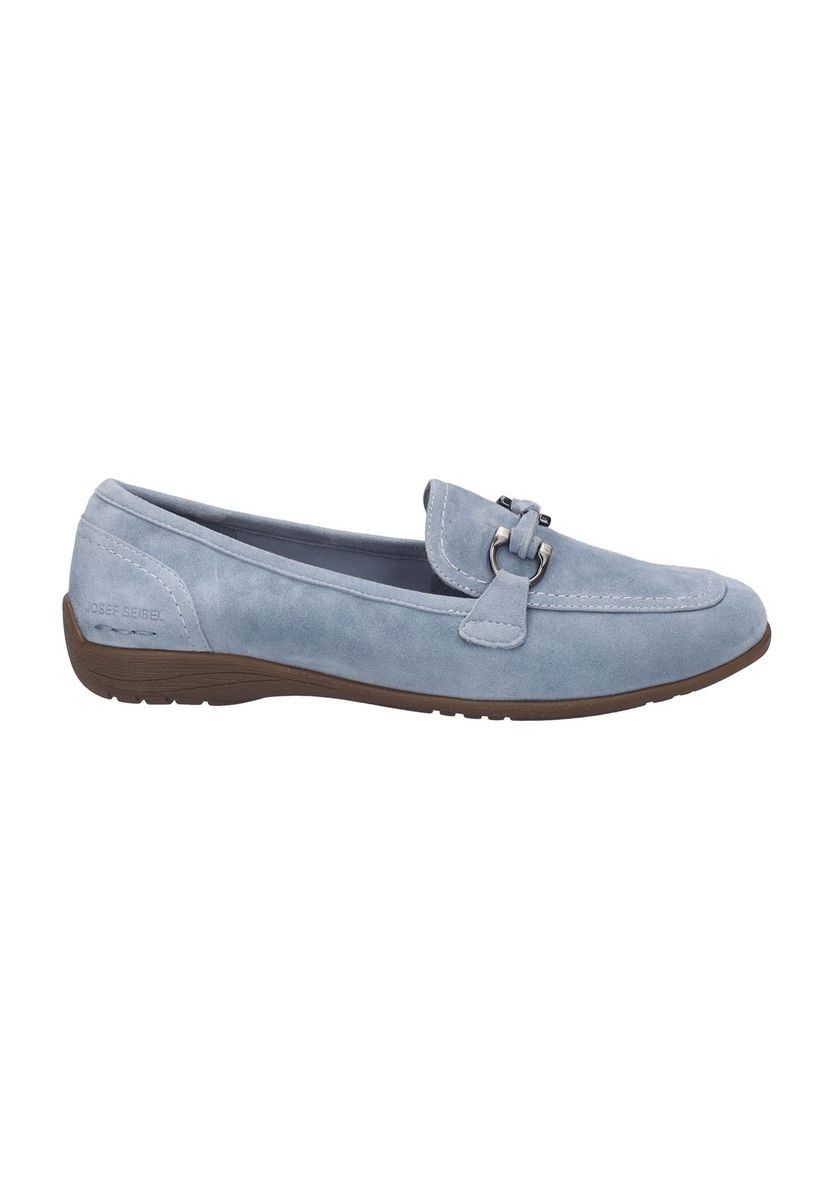 Klassische Wildleder-Loafer mit Schnalle