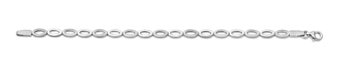 Minimalistisches Schmuckset mit Ovalgliedern