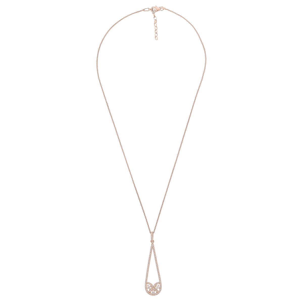 Elegante Halskette mit Tropfenanhänger