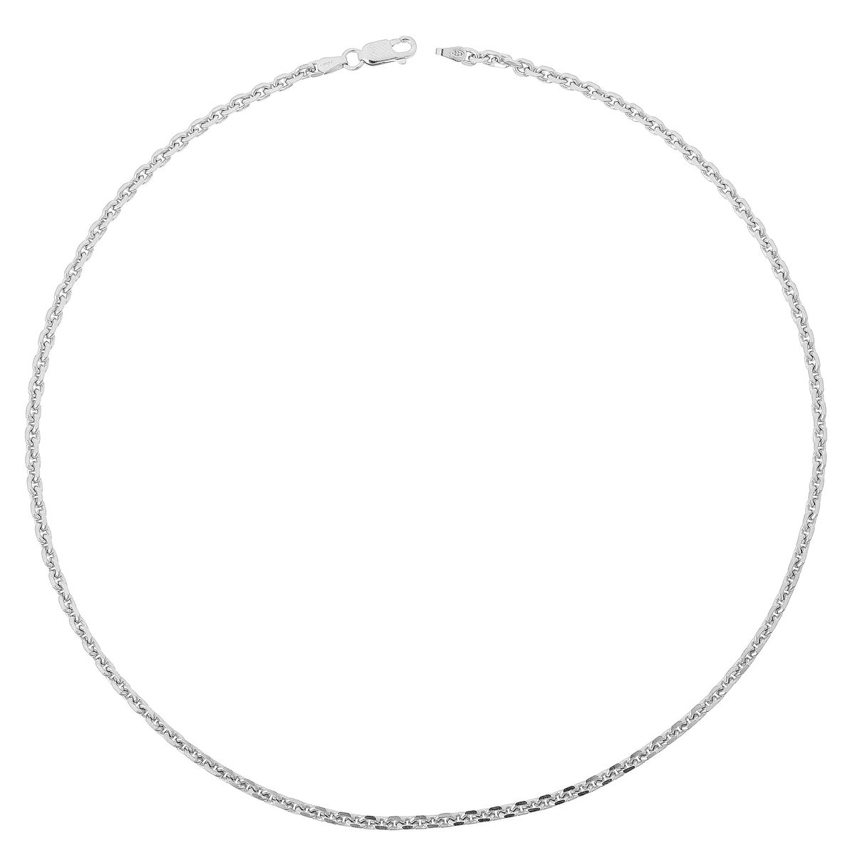 Zeitlose Sterling-Silber Gliederkette