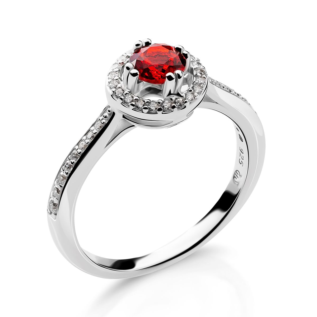 Kaia Strahlender Halo-Ring
