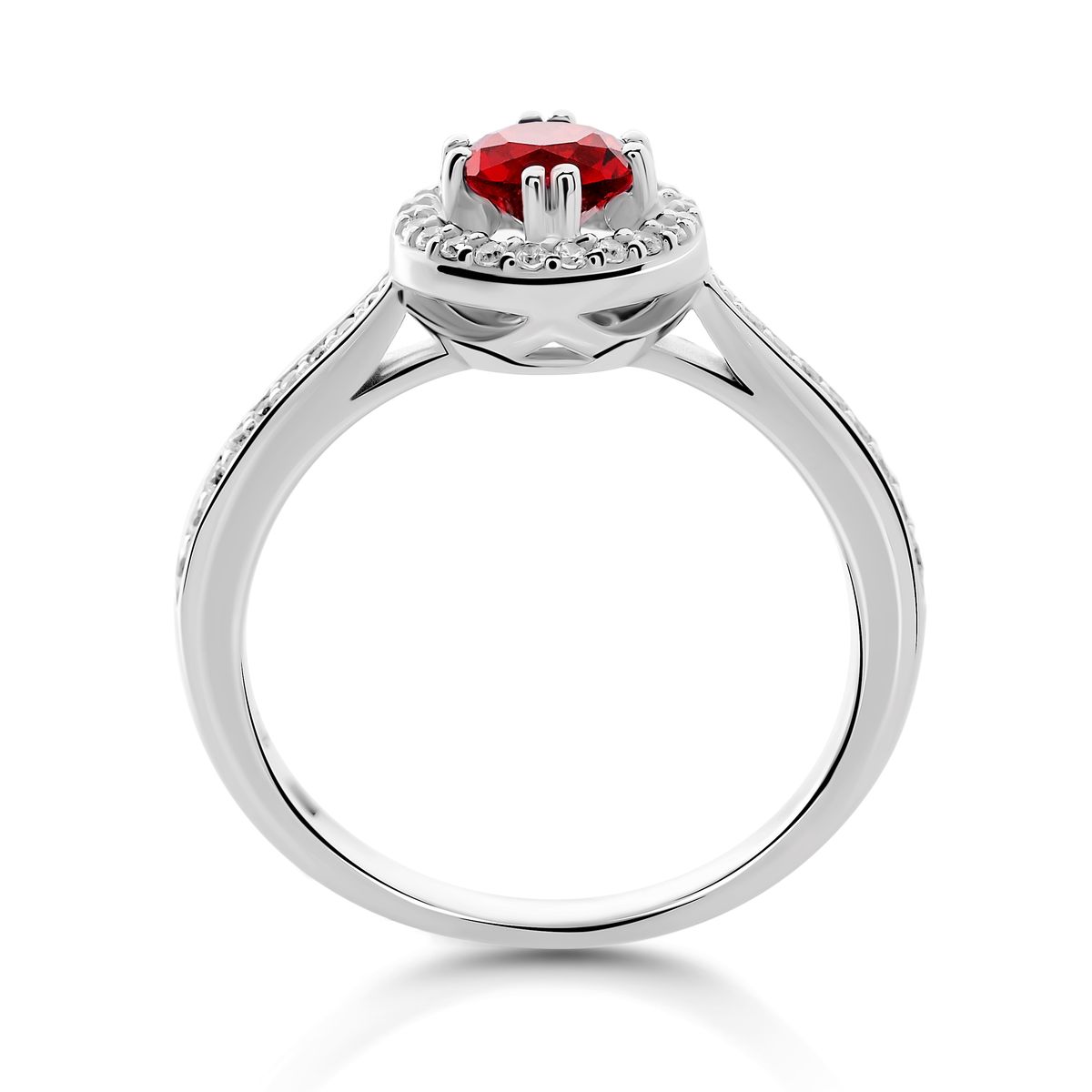 Kaia Strahlender Halo-Ring