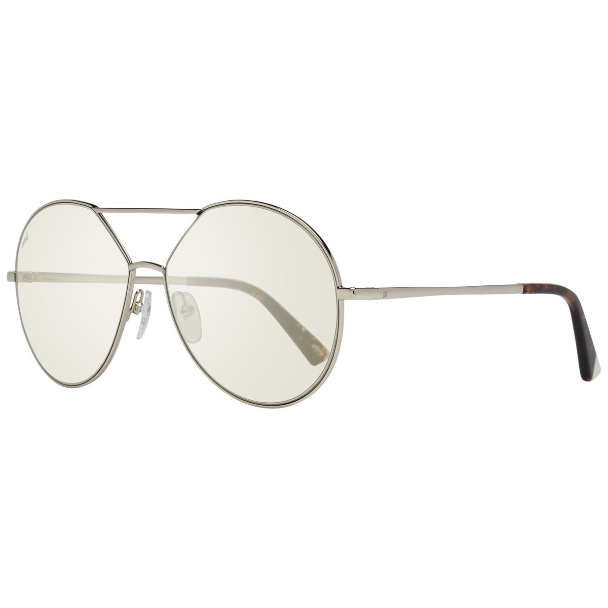 Elegante Schmetterlings-Sonnenbrille mit Metallrahmen