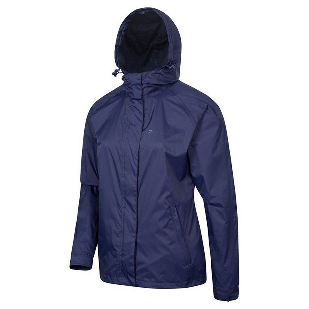 Leichte wasserdichte Regenjacke mit Kapuze
