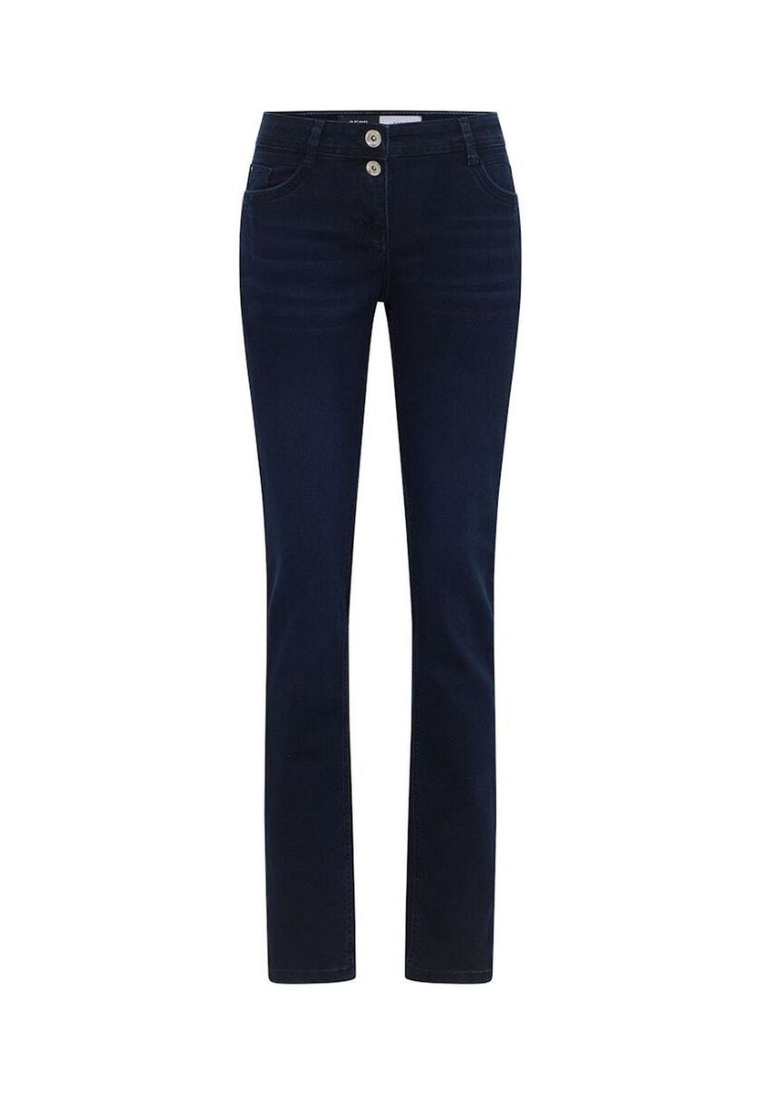 Casual Fit Denim mit Doppelknopf