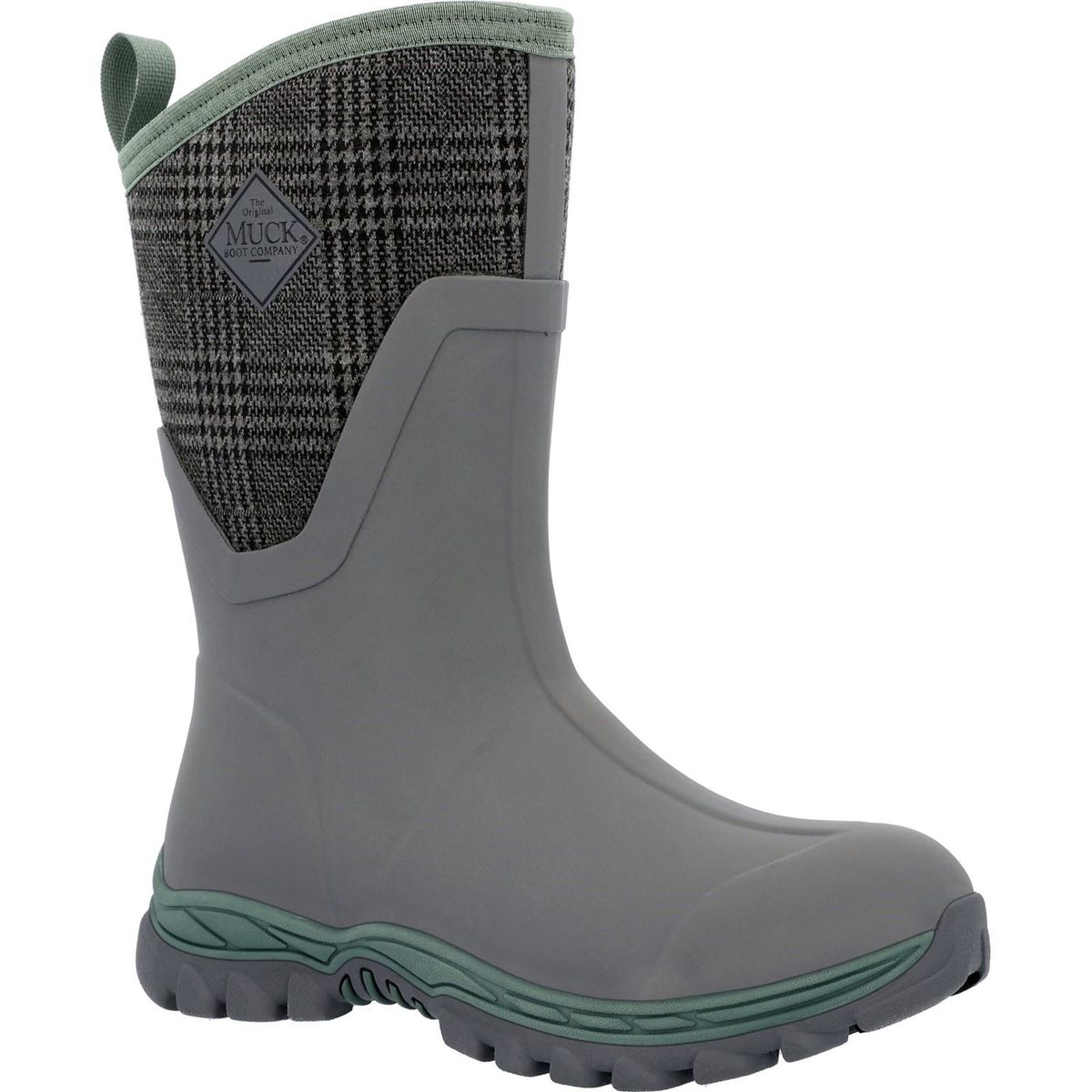 Wasserdichte Winterstiefel mit Karomuster