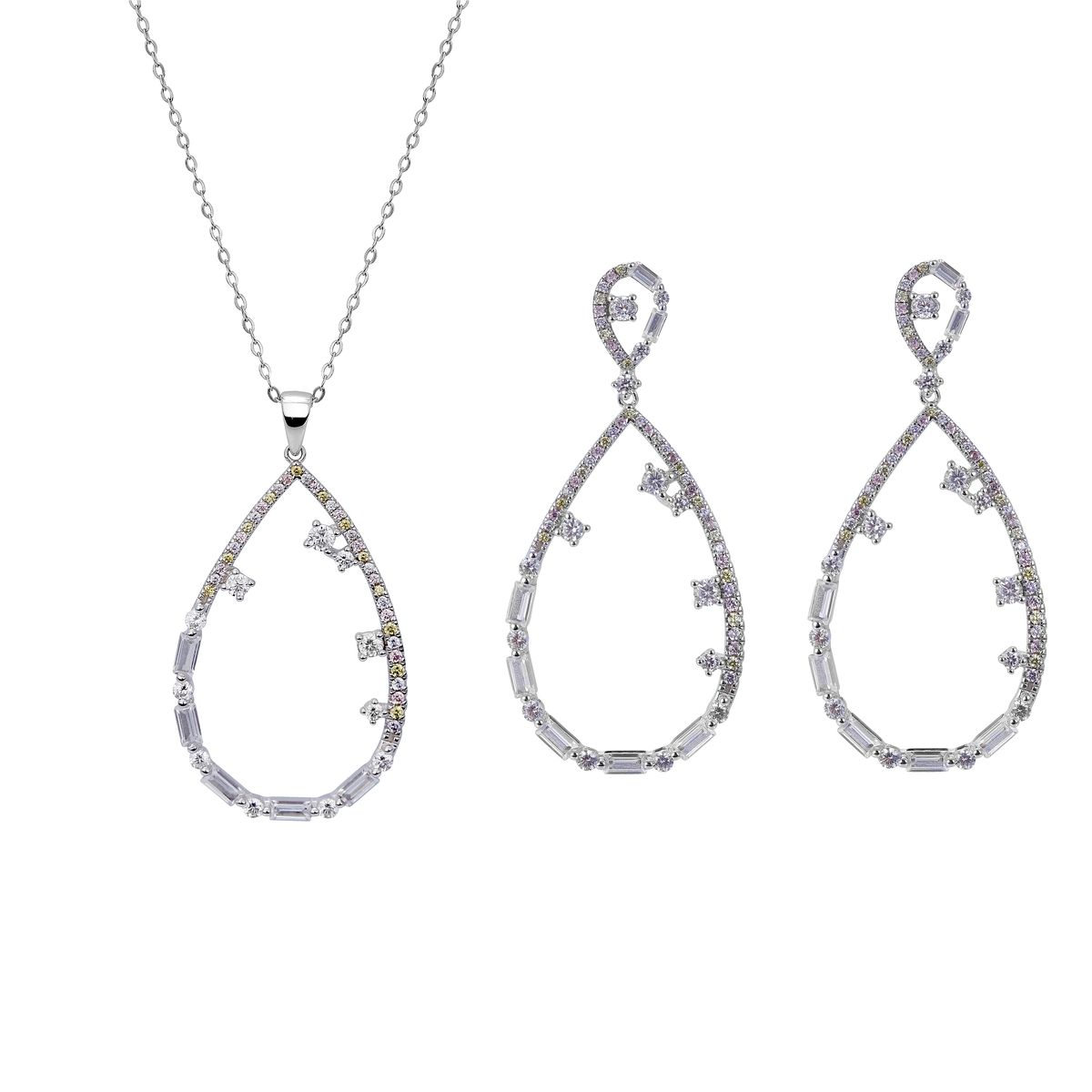 Islia Schmuckset aus Sterlingsilber