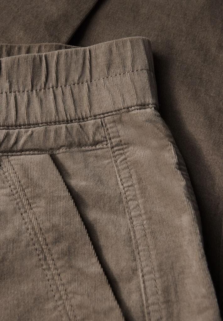 Loose Fit Cordhose mit Kordelzug