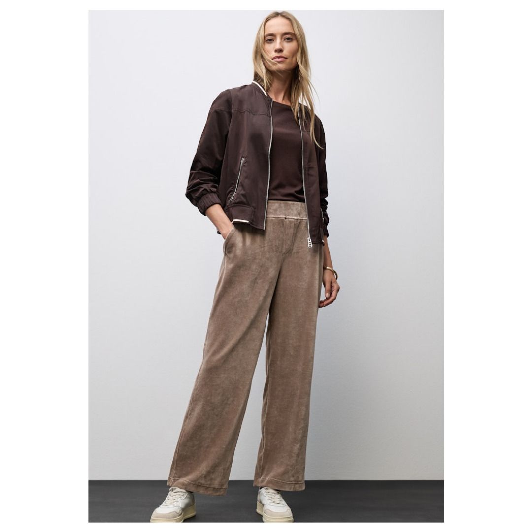 Breitcordhose mit geradem Bein