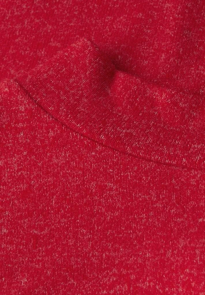 Stehkragen-Shirt mit Tunnelzug am Saum