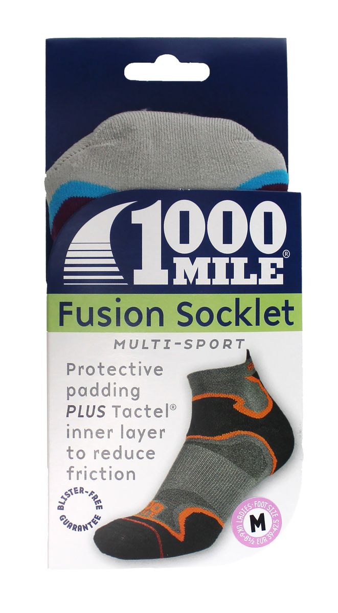 Doppellagiges gepolstertes Performance Söckchen