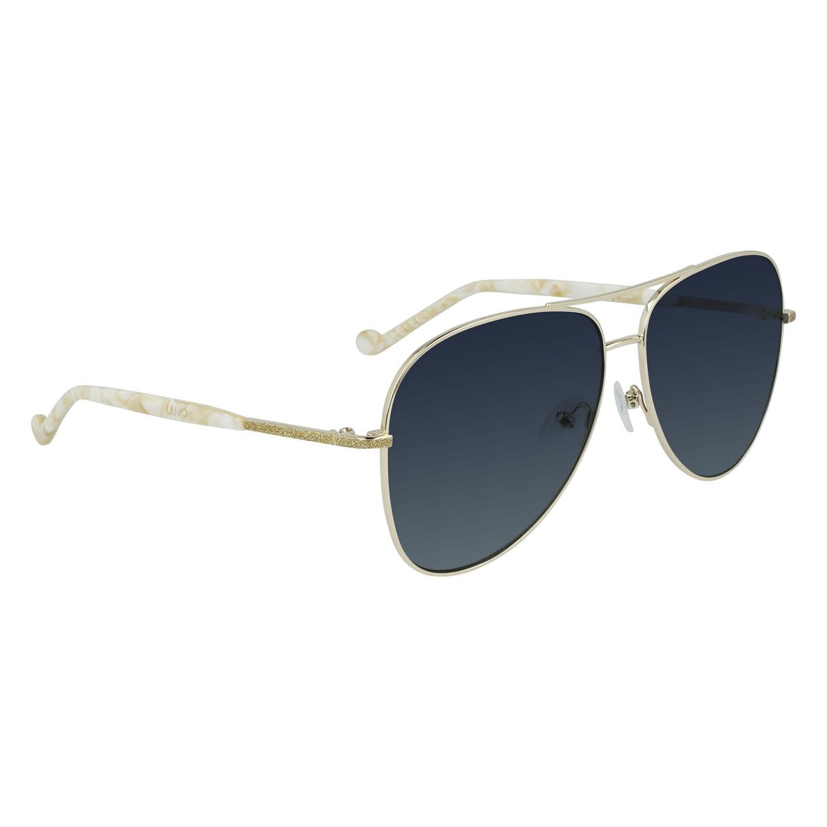 Flieger-Sonnenbrille mit Glitzer-Details