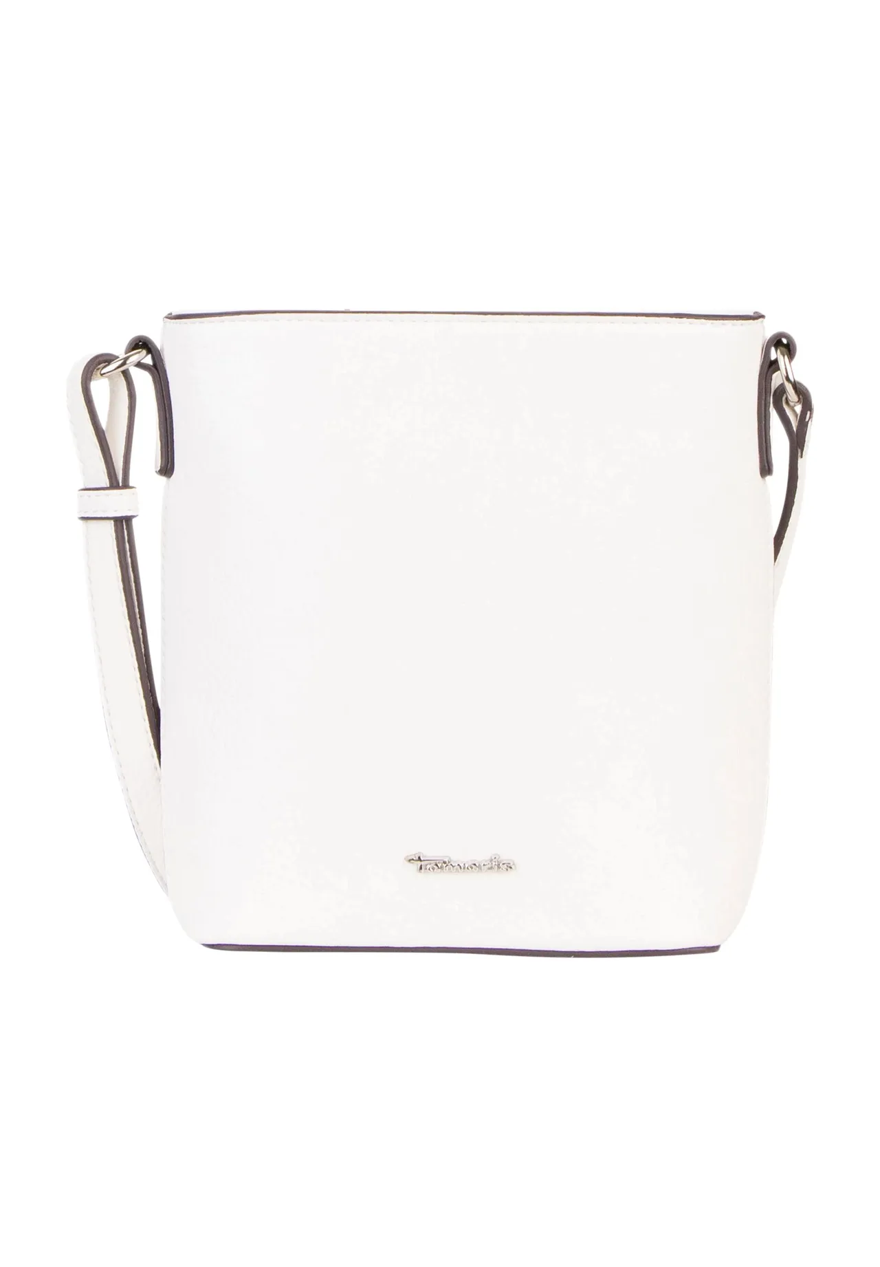 Minimalistische Umhängetasche mit Metalllogo