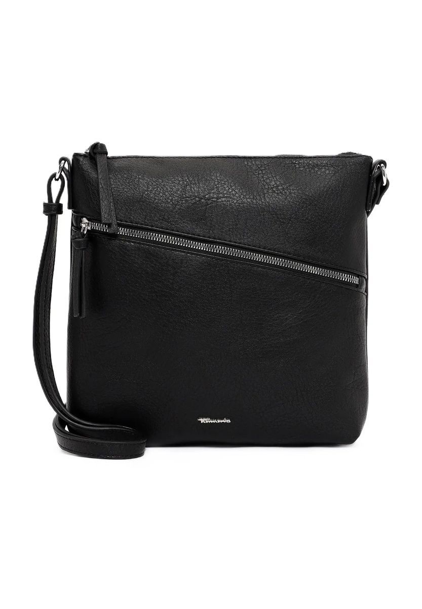 Strukturierte Crossbody-Tasche aus Kunstleder