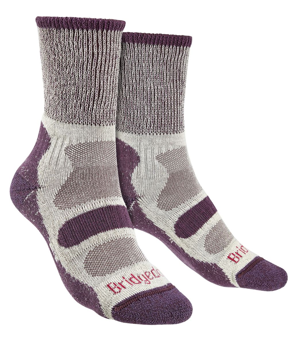 Leichte Baumwoll-Stiefelsocken für Damen