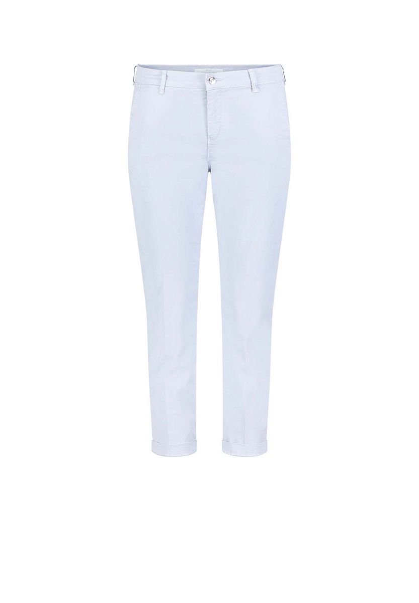 Klassische schmale Chino in Knöchellänge