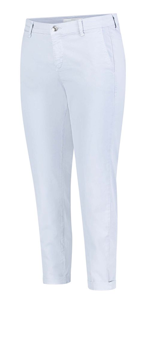 Klassische schmale Chino in Knöchellänge