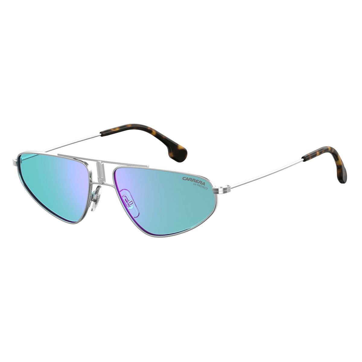 Sonnenbrille im Pilotenstil mit verspiegelten Gläsern