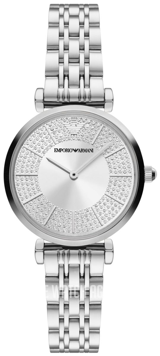 Kristallbesetzte Gianni T-Bar Armbanduhr