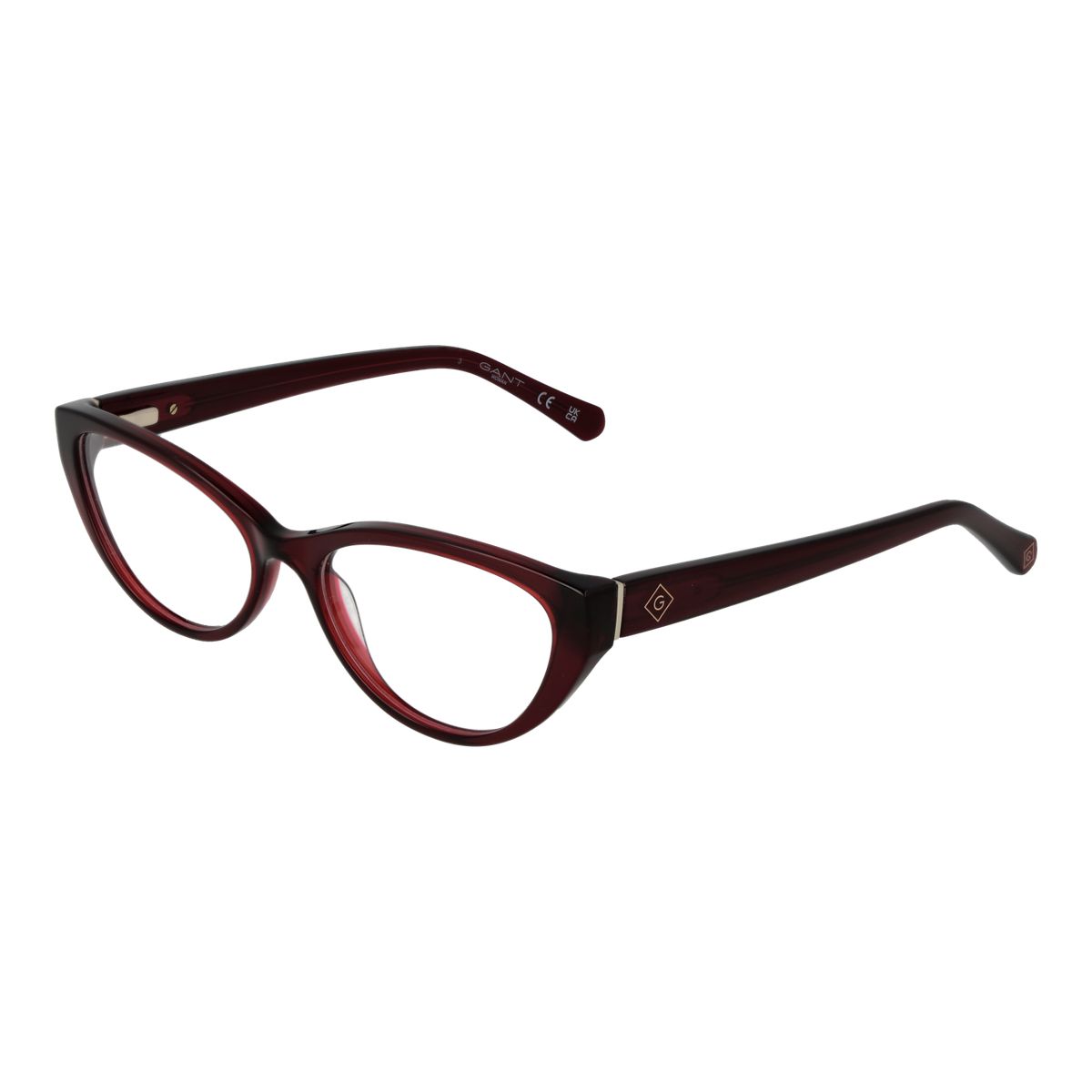 Elegante Cat-Eye Brille aus Azetat
