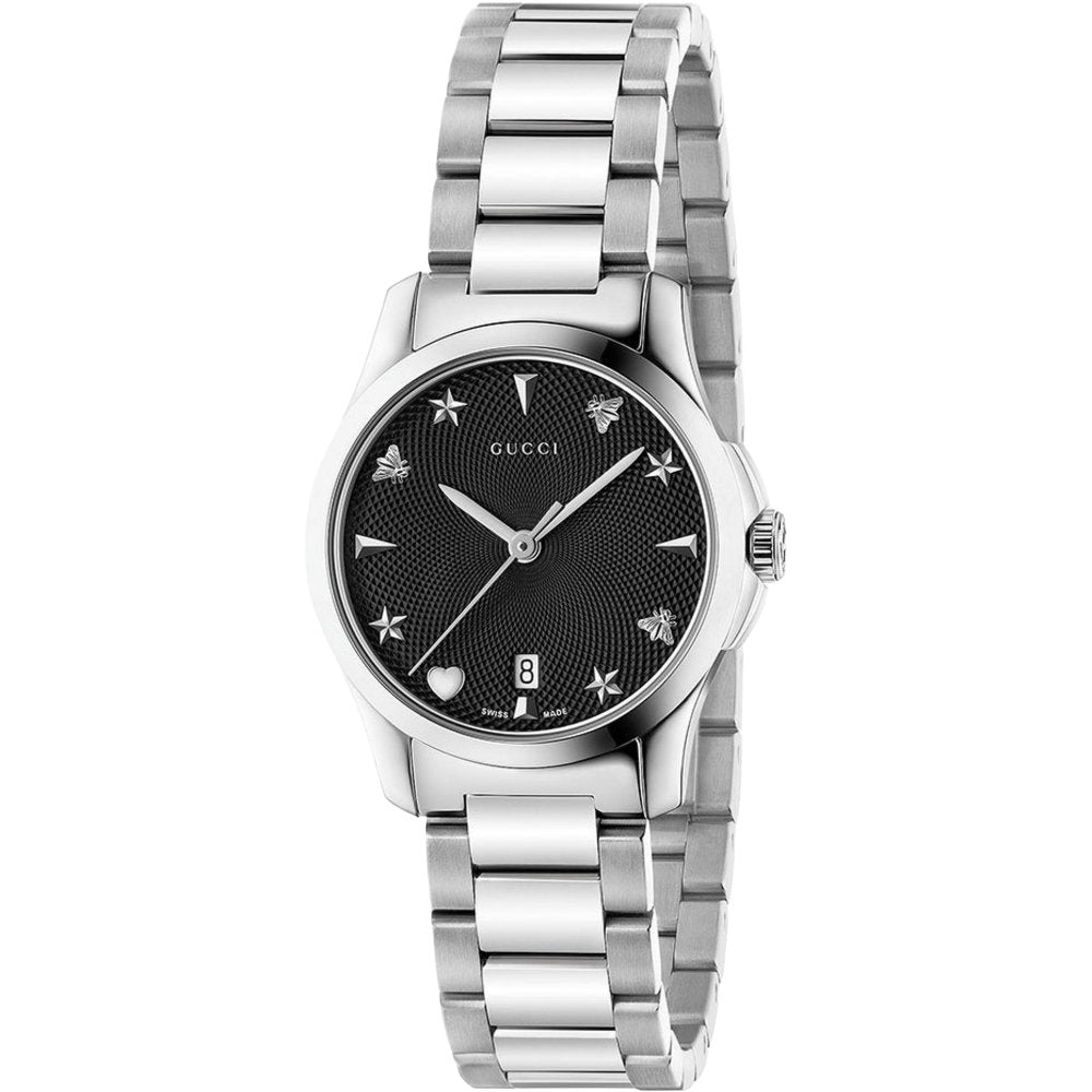 G-Timeless Uhr mit Ikonen-Indizes