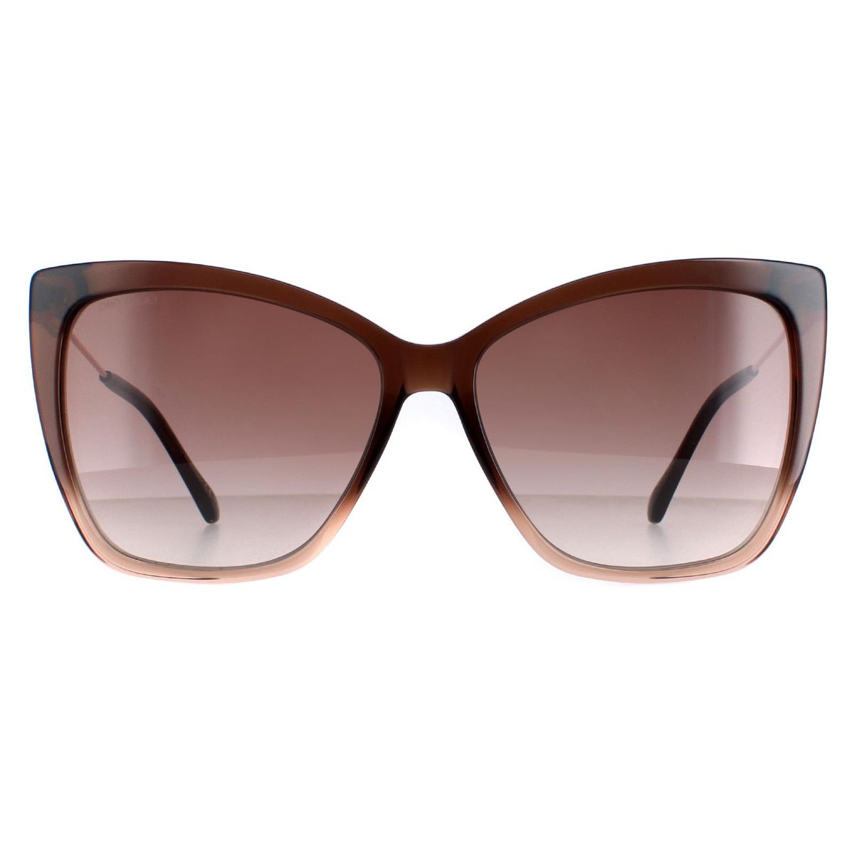 Cat-Eye-Sonnenbrille mit Kristalldetail