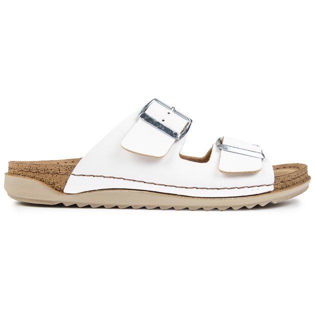 Sandalen mit Doppelriemen und Schnallen