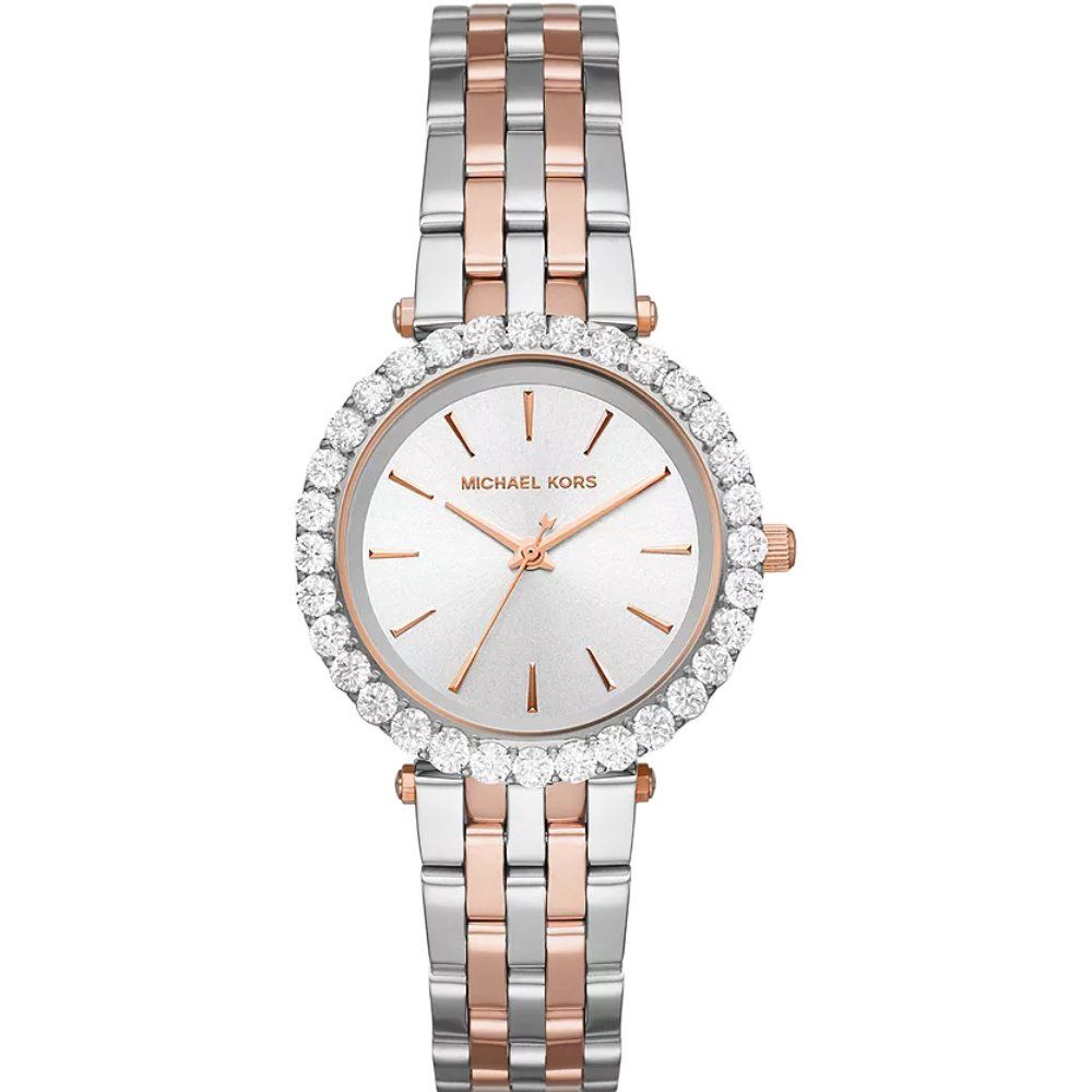 Elegante Armbanduhr mit Pavé-Lünette