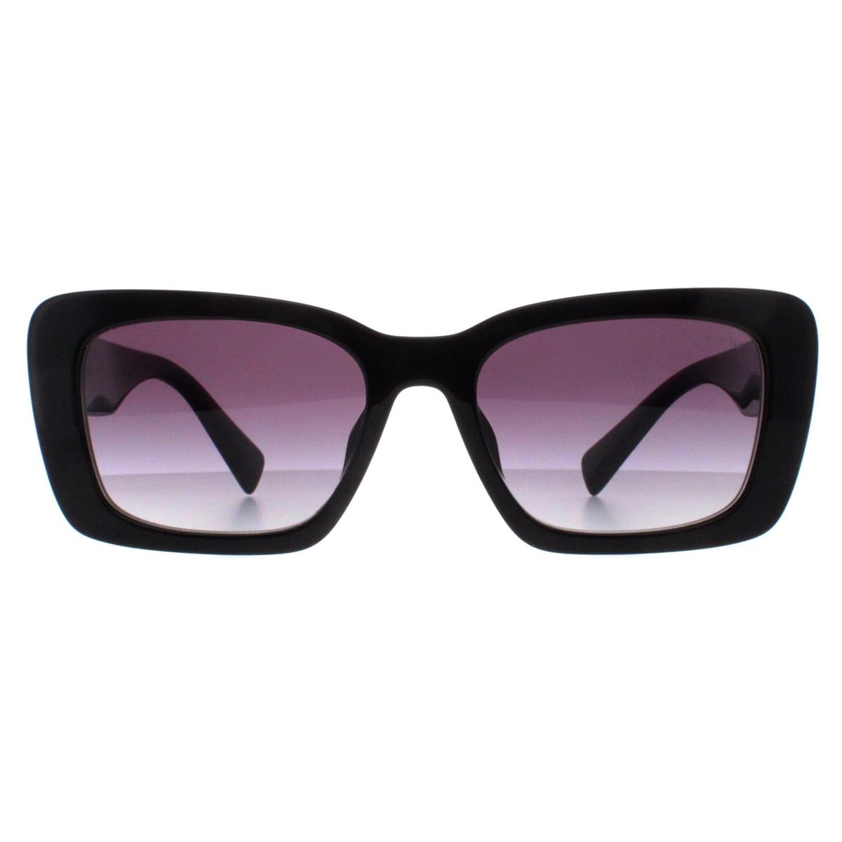 Markante rechteckige Sonnenbrille mit Farbverlauf