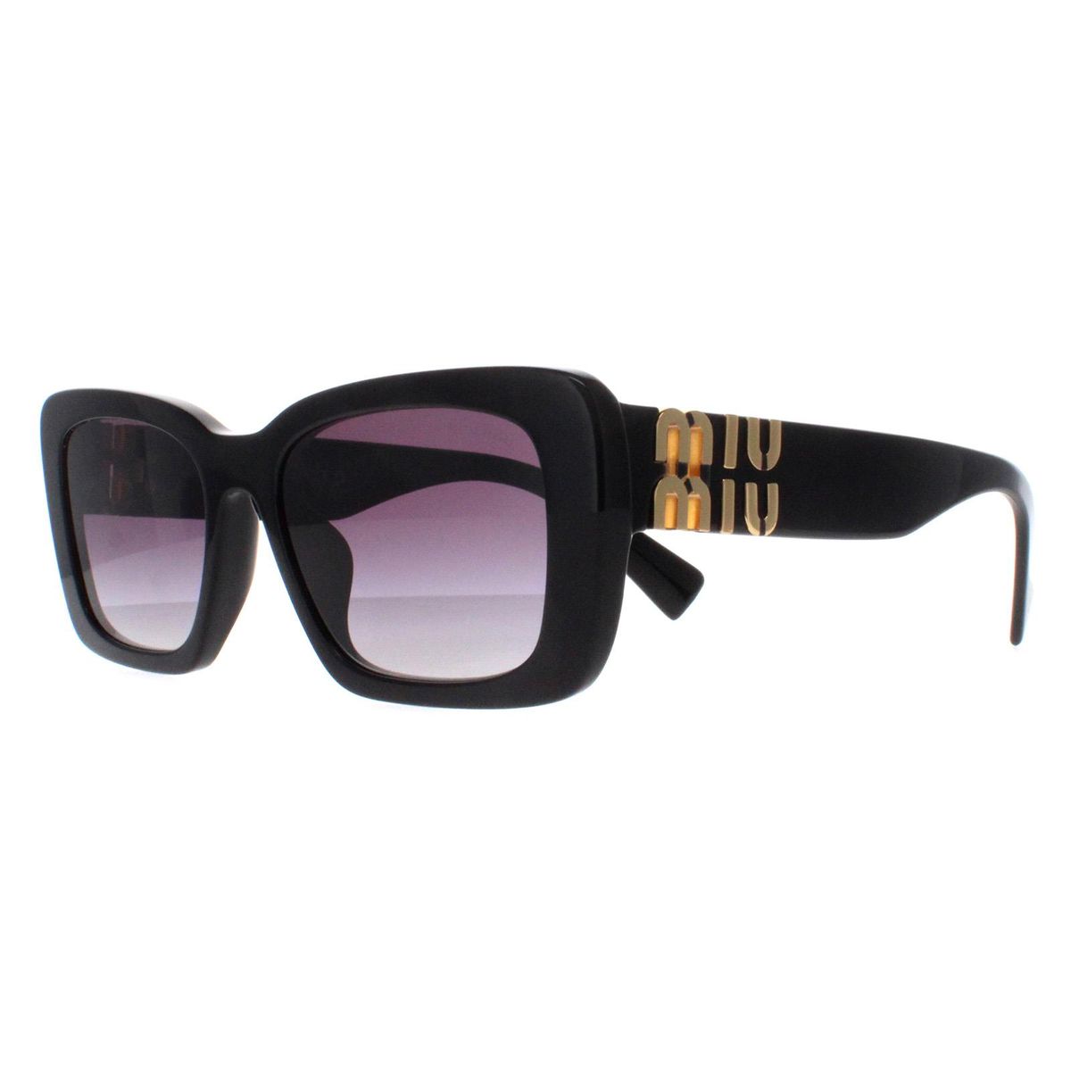 Markante rechteckige Sonnenbrille mit Farbverlauf